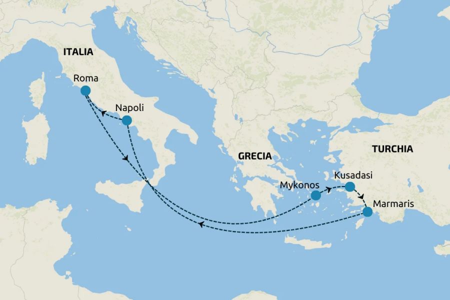 Storia e bellezza: Italia, Grecia, Turchia [1]